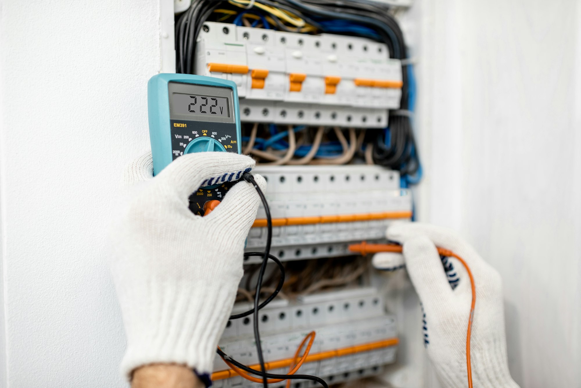 Installing or repairing electrical panel